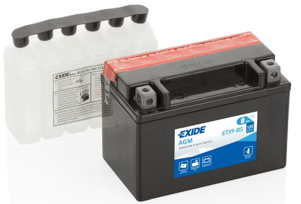 Baterie EXIDE YTX9-BS